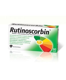 GLAXO SMITH KLINE Rutinoscorbin 90 tabletek