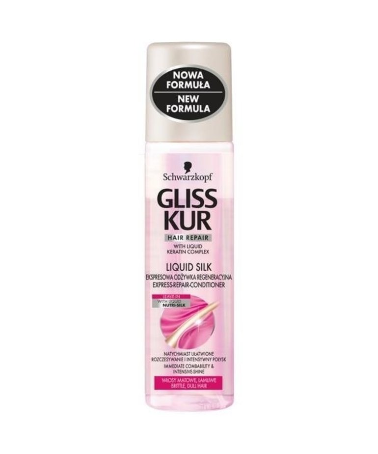 SCHWARZKOPF Gliss Kur Liquid Silk Conditioner-Spray for Matte Hair 200ml