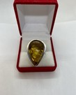 Amber Ring Size 10