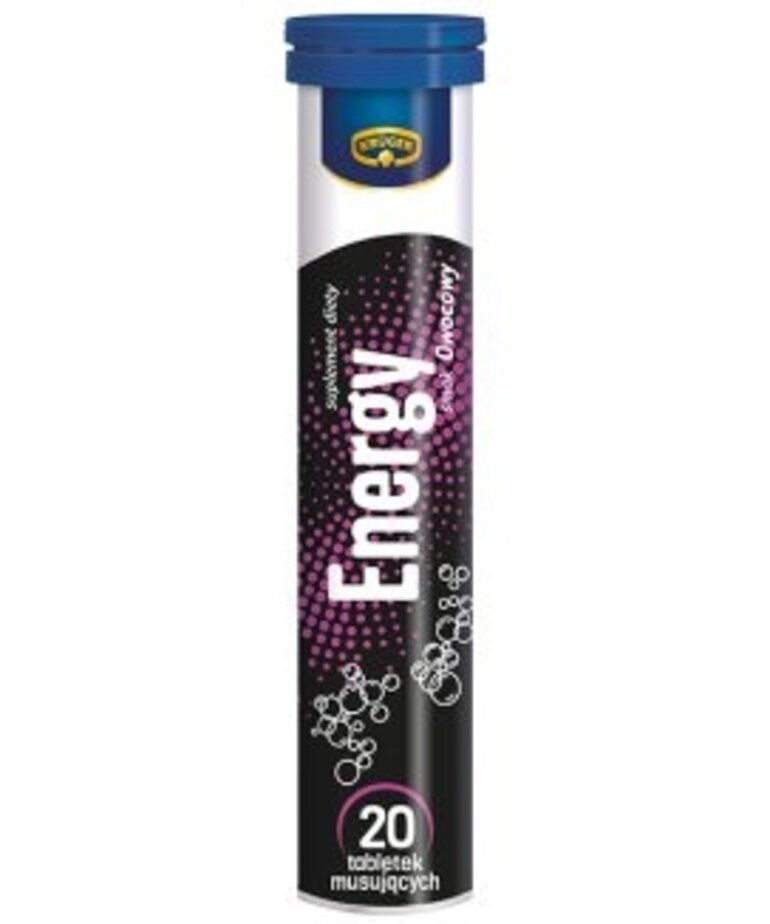 KRUGER Energy Fruit Taste 20 Effervescent Tablets