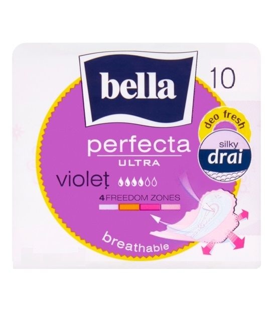 Прокладки жен Bella perfecta гигиенич violet Deo Fresh с крылышками,ароматизированные №12 (5900516301934)