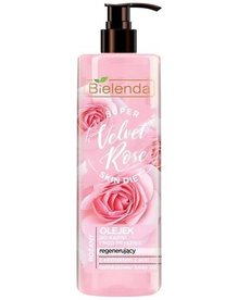 BIELENDA Velvet Rose Regenerating Rose Bath and Shower Oil 400ml