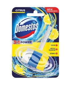 UNILEVER DOMESTOS 3 in 1 Power Toilet Bar with Citrus Basket 40g