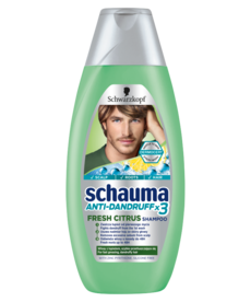 SCHWARZKOPF & HENKEL Schauma Fresh Citrus Anti-Dandruff Shampoo 400ml
