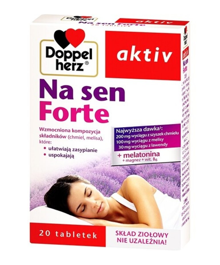 DOPPEL HERZ Aktiv na Sen Forte 20 tabletek