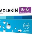 ZDROVIT Molekin D3+K2 30 tabletek