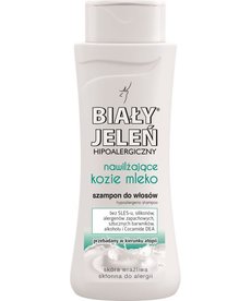 POLLENA Biały Jeleń Moisturizing Hair Shampoo with Goat Milk 300ml