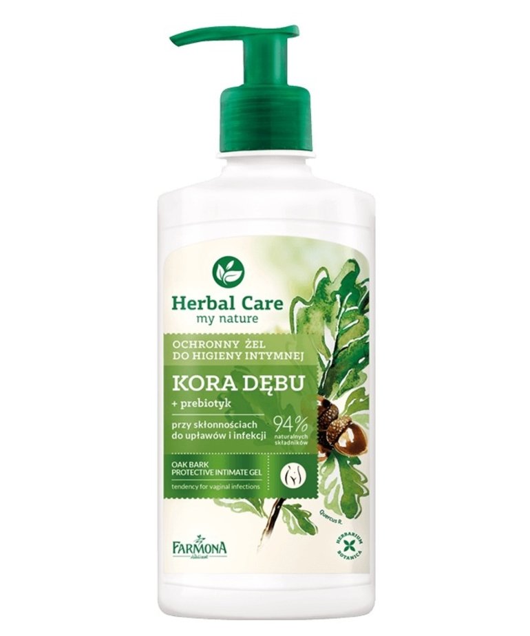 FARMONA Herbal Care Ochronny Żel do Higieny Intymnej Kora Dębu 330 ml