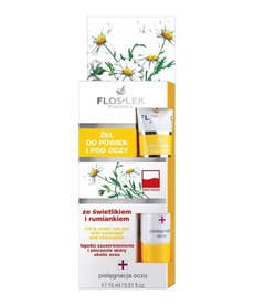 FLOSLEK FLOSLEK Żel Do Powiek I Pod Oczy Ze Świetlikiem I Rumiankiem 15ml