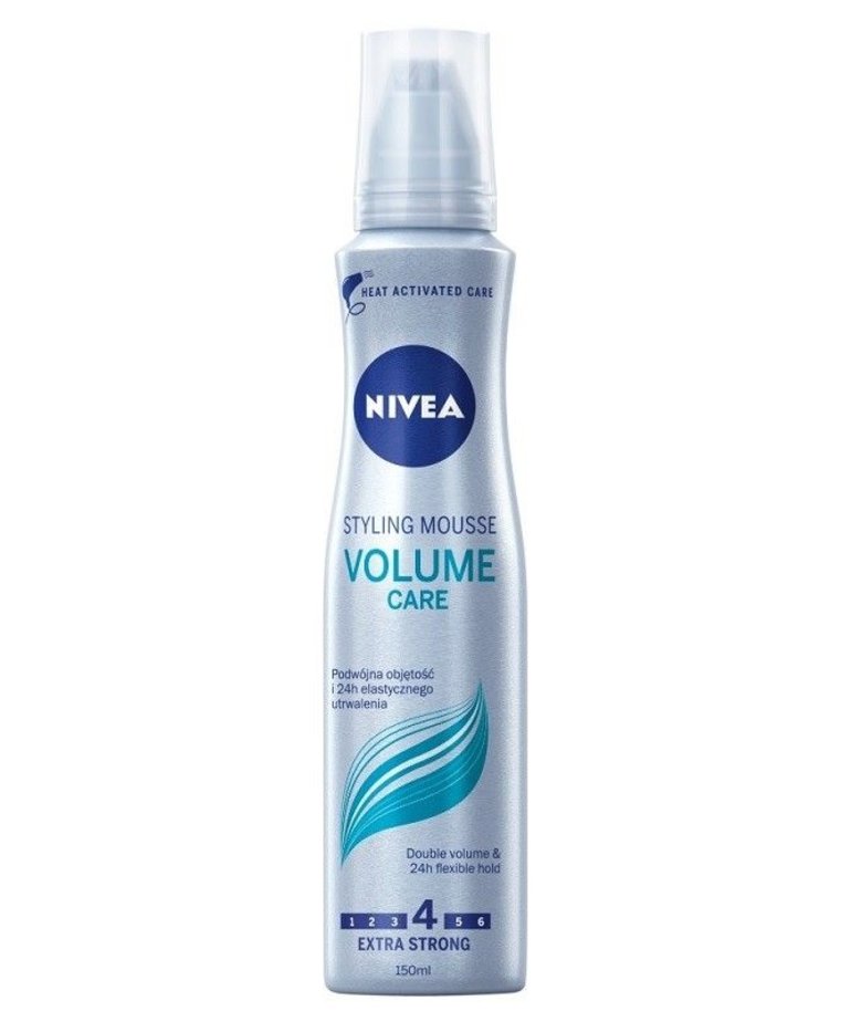 NIVEA Volume Care Hair Mousse 4 Extra Strong 150ml