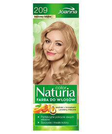 JOANNA Naturia Color Farba do Włosów 209 Beżowy Blond