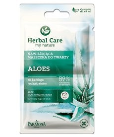 FARMONA Herbal Care Nawilżająca Maseczka do Twarzy Aloes 10g