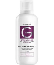 PHARMACERIS G Regenovum Lipidowy Żel Myjący do Ciała Ochrona Mikrobiomu 400 ml
