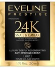 EVELINE 24K Snail&Cavior Krem na Noc 50ml