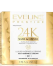 EVELINE 24K Snail&Cavior Krem na Dzień 50ml