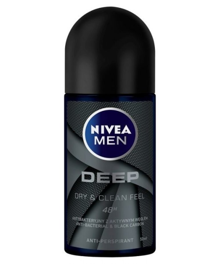 NIVEA MEN Antyperpirant dla Mężczyzn Deep Dry&Clean Feel 48h