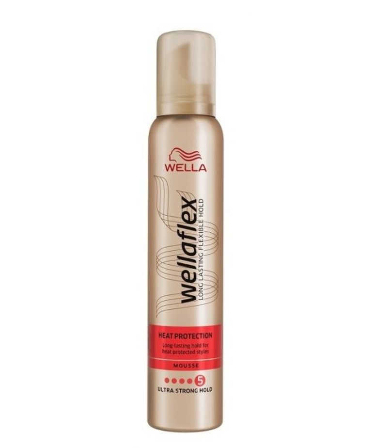 WELLA Wellaflex Heat Protection Ultra Strong Hair Mousse 200ml