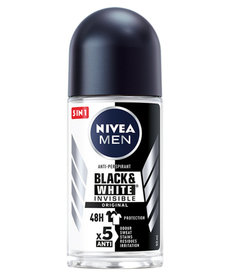 NIVEA MEN Antyperspirant dla Mężczyzn Black&White Invisible  50ml