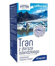 Diagnosis Vitter Blue Tran from Icelandic Cod 60 capsules