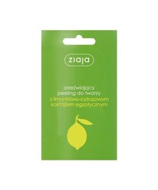 ZIAJA ZIAJA Orzezwiający Peeling Do Twarzy Limonka 7ml