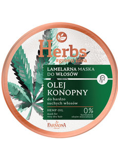 FARMONA Herbs Lamellar Mask with Hemp Oil for Very Dry Hair 250ml