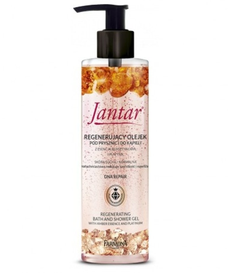 FARMONA Jantar Regenerating Bath and Shower Oil With Platinum 400ml