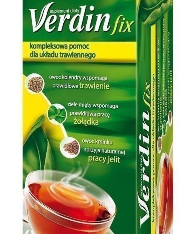 USP ZDROWIE Verdin Fix Herbata w Saszetkach 20 sztuk