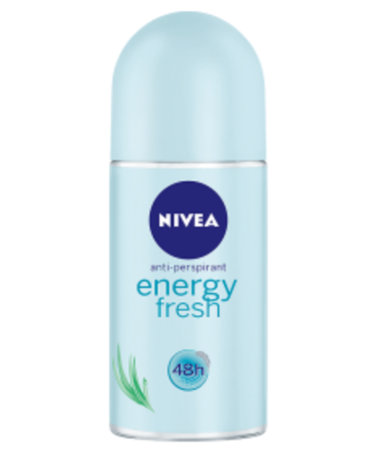 NIVEA Energy Fresh 48 h Roll-on Antiperspirant for Women 50 ml