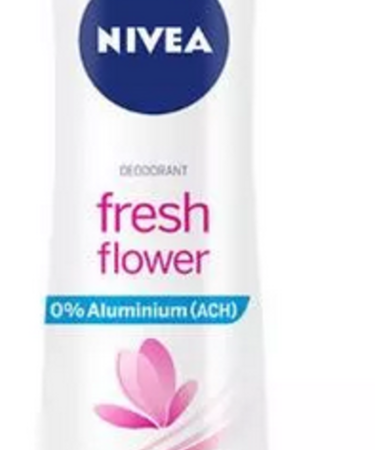 NIVEA Antiperspirant for Women Fresh Flower 0% Aluminum Salts 150ml