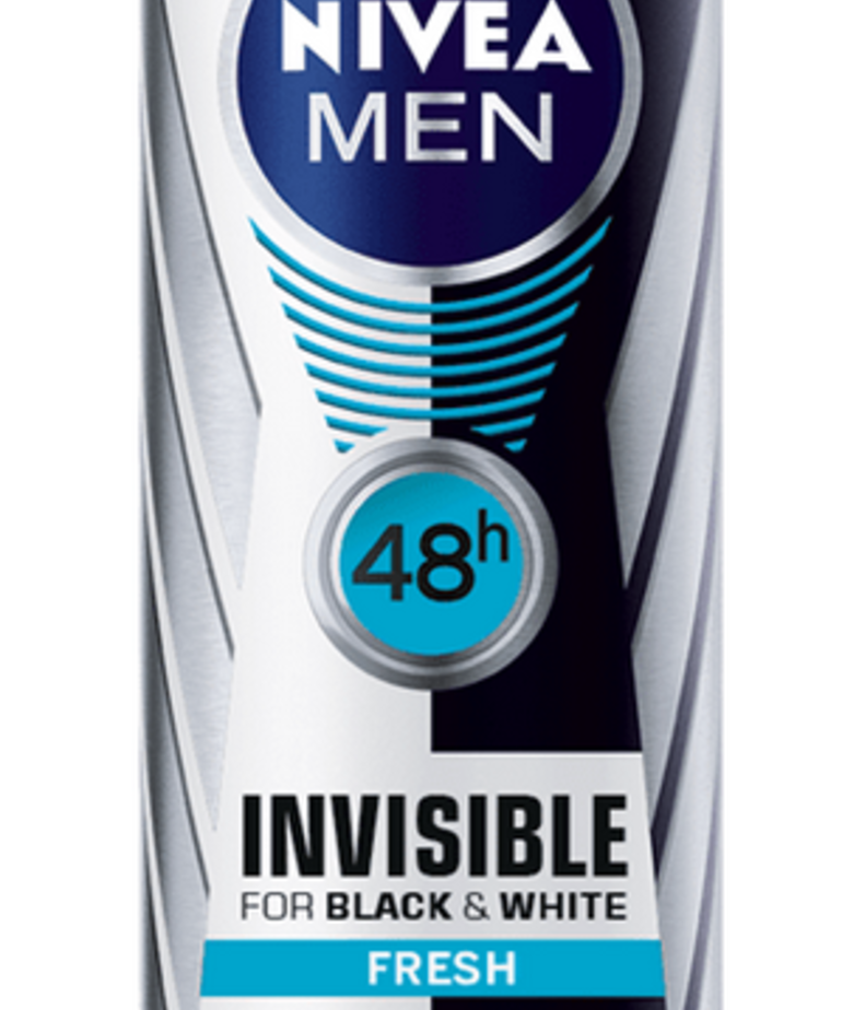 NIVEA MEN Antiperspirant Black & White Invisible Fresh 150ml
