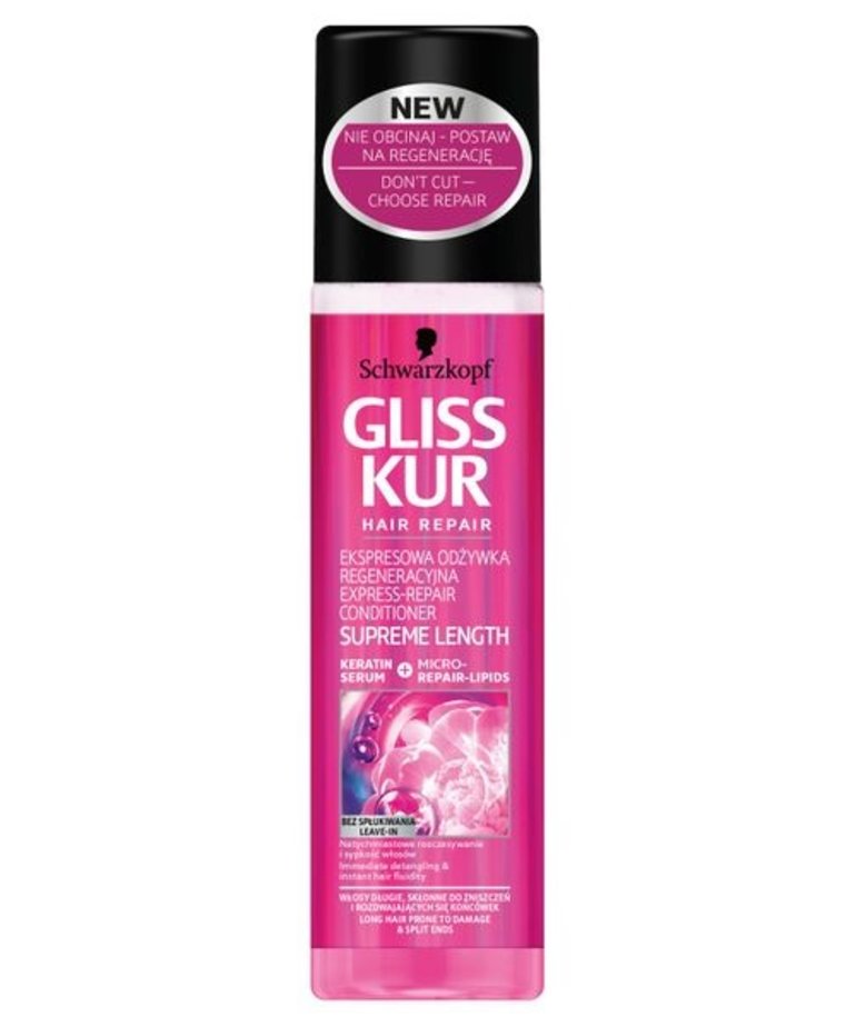 SCHWARZKOPF & HENKEL Gliss Kur Supreme Length Hair Conditioner Spray 200ml