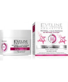 EVELINE Retinol + Algi Morskie Intensywnie Ujędrniający Krem Dzień/ Noc 50ml