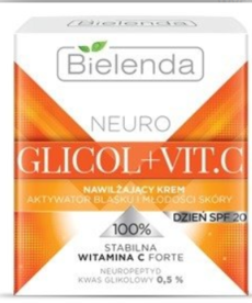 BIELENDA Glicol + Vit. C Moisturizing Day Cream SPF20 50ml