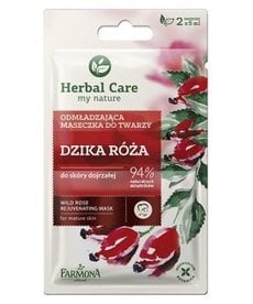 FARMONA FARMONA Herbal Care Rejuvenating Face Mask Wild Rose 2x5ml