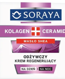 SORAYA Kolagen+Ceramidy Odżywczy Krem Regeneracyjny Dzień/Noc 50ml