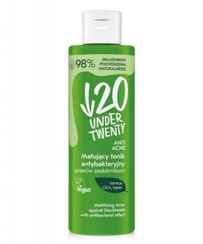 LIRENE Under 20 Matujący Tonik Antybakteryjny 200ml