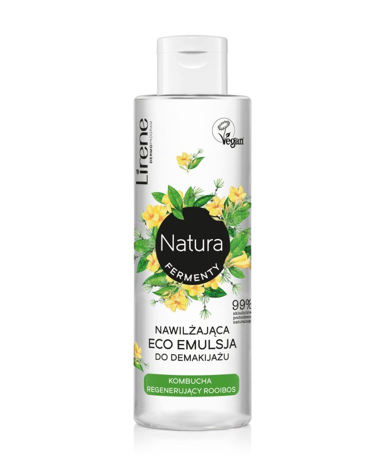 LIRENE Natura Eco Emulsion for Makeup Removal Kambucha and Rooibos 200ml