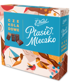E.WEDEL E. WEDEL - Ptasie Mleczko Chocolate Marshmallow 12.0oz/340g