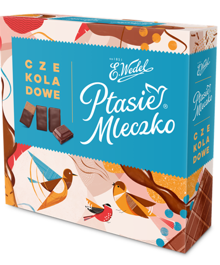 E.WEDEL E. WEDEL - Ptasie Mleczko Chocolate Marshmallow 12.0oz/340g