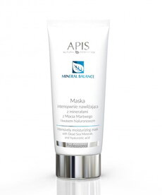 APIS APIS Maseczka Nawilżająca Do Twarzy Minerały i Kwas Hialuronowy 100ml