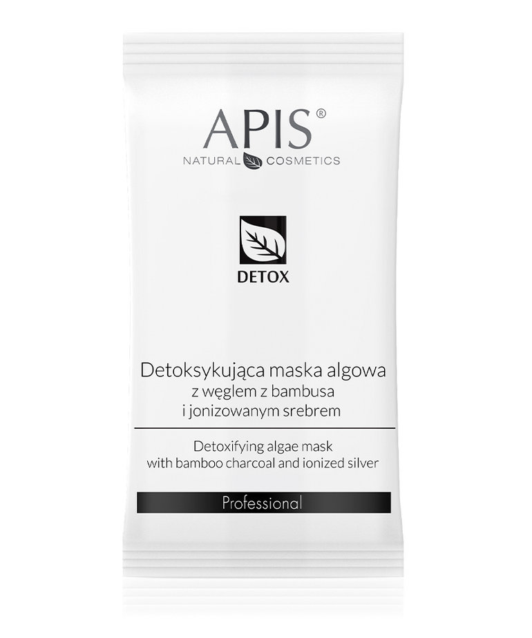APIS APIS Maska Algowa Detoksykująca Węgiel I Jonizowane Srebro 20g