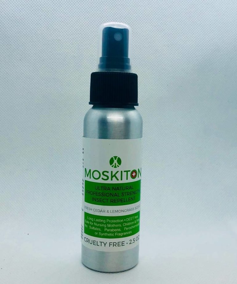 MOSKITON Natural Insect Repellent Cedar and Lemongrass 2.5 oz