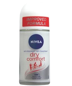 NIVEA Antyperspirant Dry Comfort 0% Alkoholu W Kulce dla Kobiet 50ml