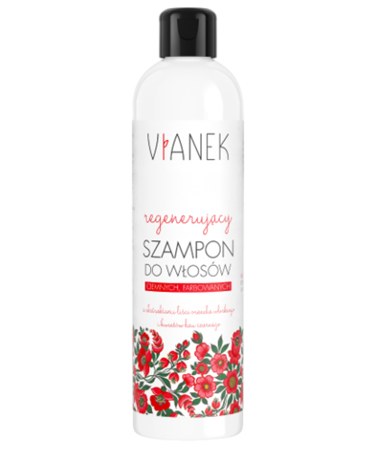 SYLVECO Vianek Regenerujący Szampon Do Włosów Ciemnych Farbowanych 300ml