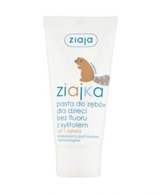 ZIAJA ZIAJA Ziajka Pasta Do Zębów Dla Dzieci Bez Fluoru Z Ksylitolem 50ml