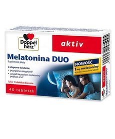 DOPPEL HERZ Active Melatonin Duo 40 tablets