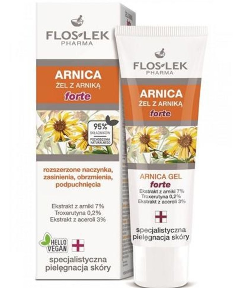 FLOSLEK Arnica Gel with Arnica Forte 50ml