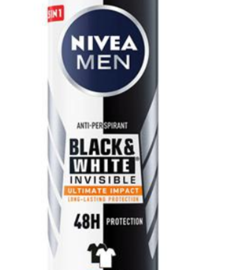 NIVEA MEN Antyperspirant Black&White Invisible Ultimate Impact 150ml