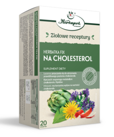 HERBAPOL Herbatka Fix Na Cholesterol 20 saszetek