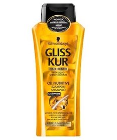 SCHWARZKOPF Gliss Kur Oil Nutritive Shampoo for Dry and Damaged Hair 400ml